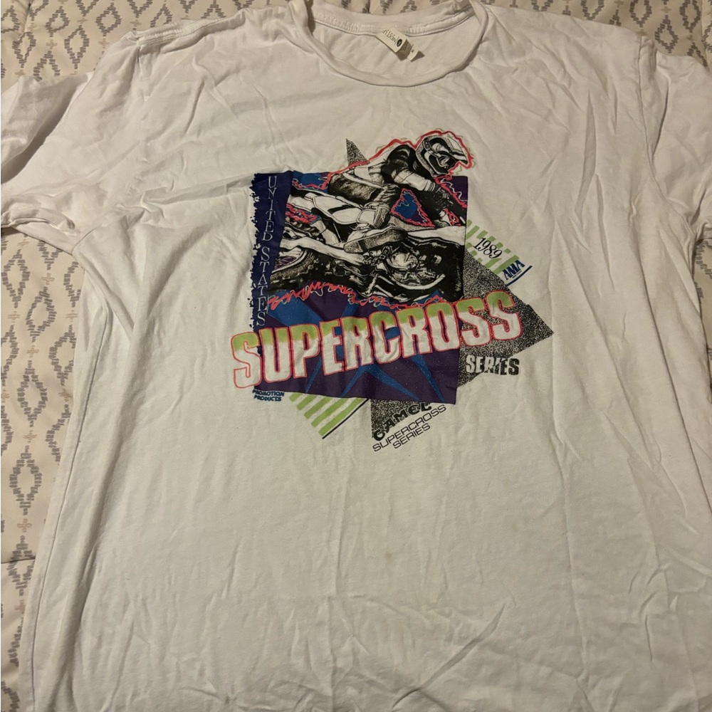 Retro supercross tee